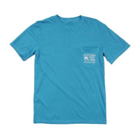 Tubing Tee in Snow Cone Blue by Southern Fried Cotton - Country Club Prep