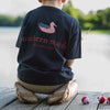 YOUTH Authentic Flag Tee in Navy by Southern Marsh - Country Club Prep