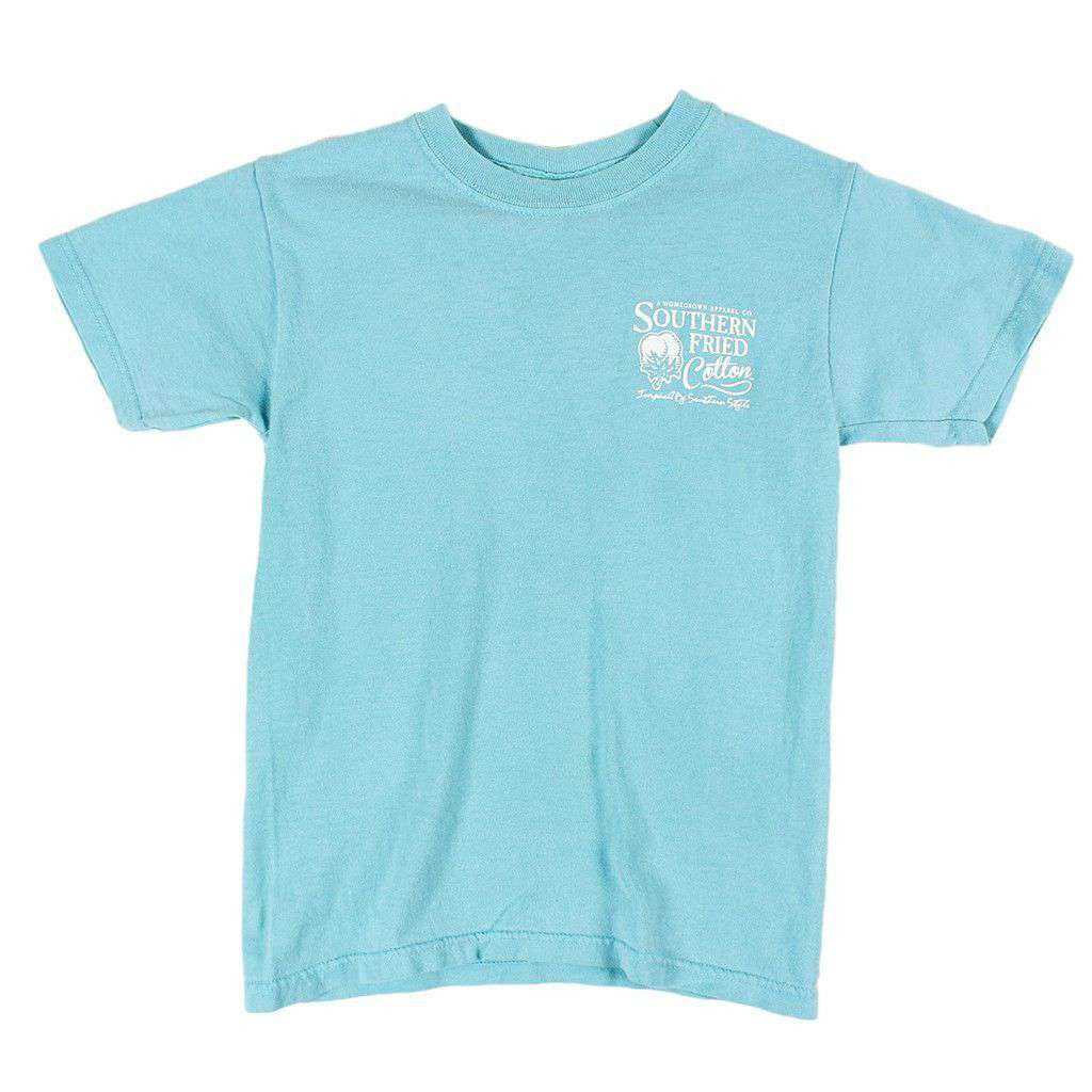 Youth Best Friends Pocket Tee in Chalky Mint by Southern Fried Cotton - Country Club Prep