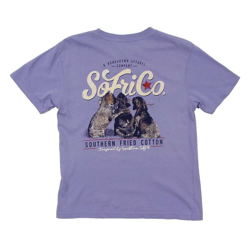 YOUTH Best Friends Tee in Violet Sugar by Southern Fried Cotton - Country Club Prep