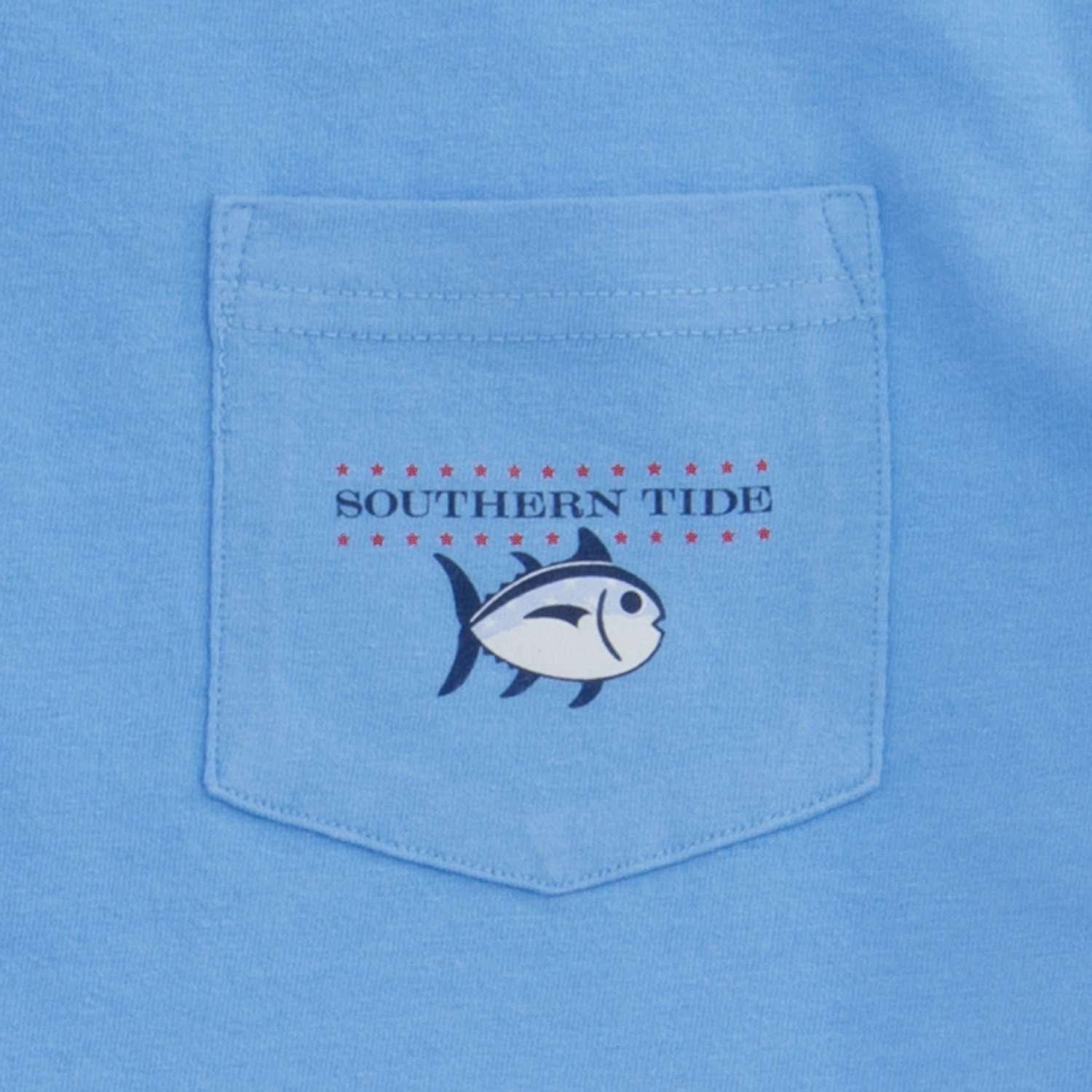 Youth Independence T-Shirt in Ocean Channel Blue by Southern Tide - Country Club Prep