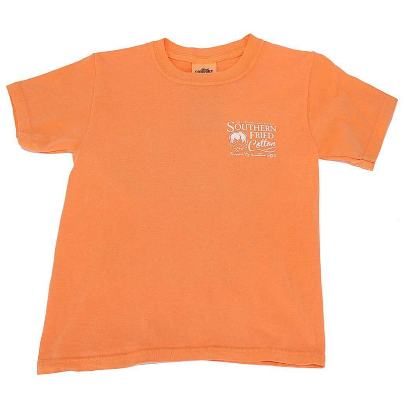 Youth It's All Good Tee Shirt in Melon by Southern Fried Cotton - Country Club Prep