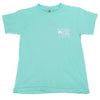 Youth Sucker For The South Tee Shirt in Island Reef by Southern Fried Cotton - Country Club Prep