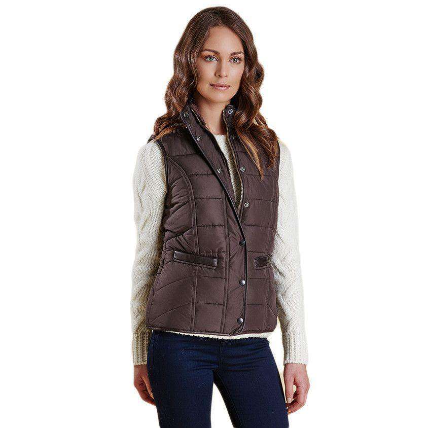 Terrain Gilet in Dark Chocolate by Barbour - Country Club Prep