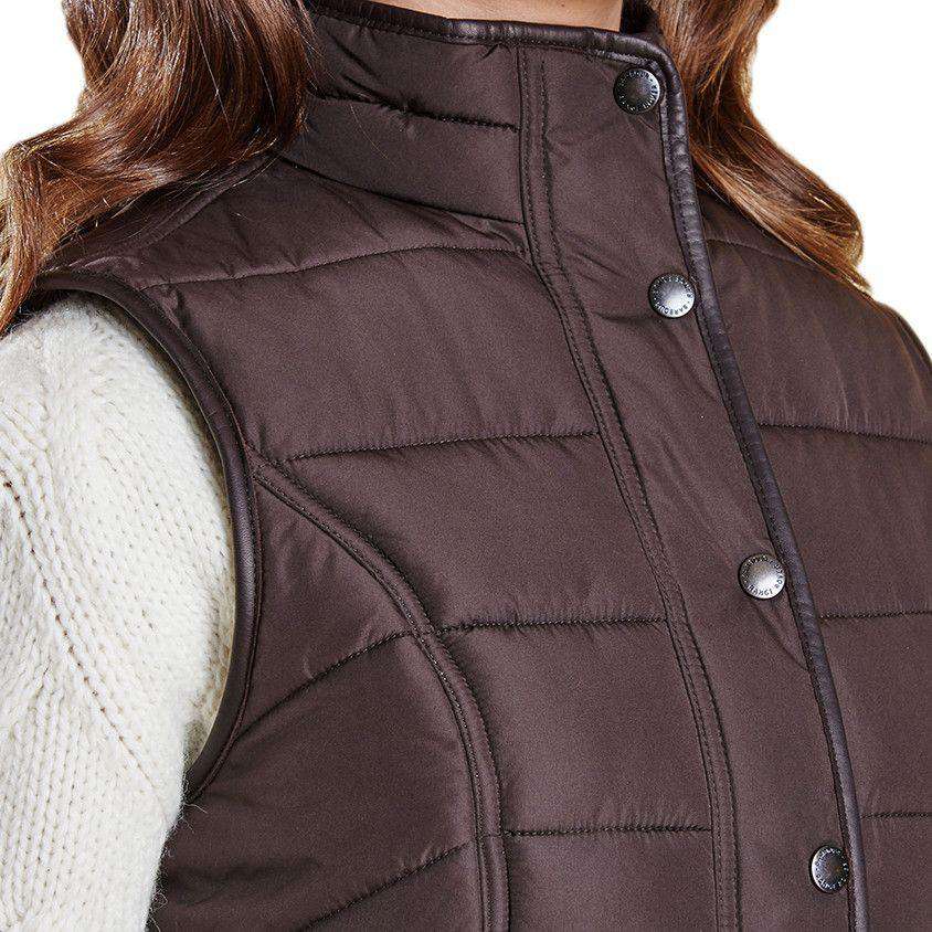 Terrain Gilet in Dark Chocolate by Barbour - Country Club Prep