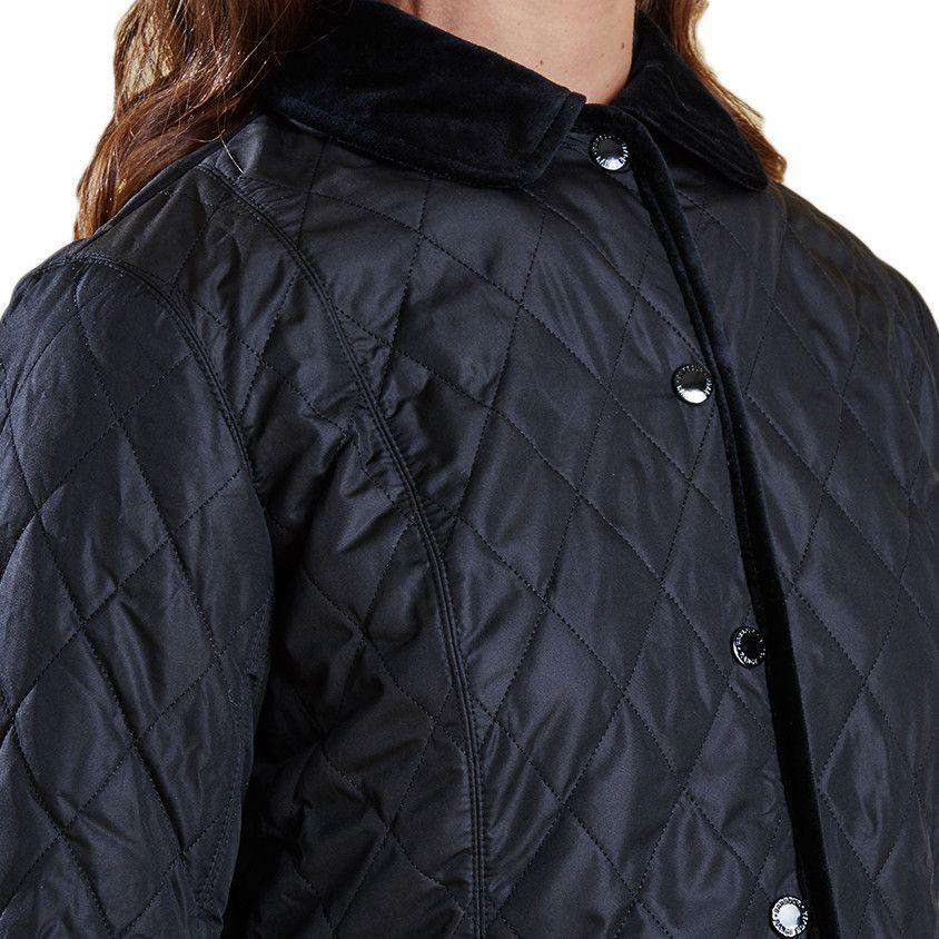 Terrain Quilted Jacket in Black by Barbour - Country Club Prep