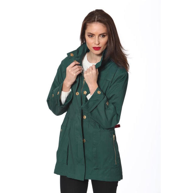 Tess Rain Jacket by Ciao Milano - Country Club Prep