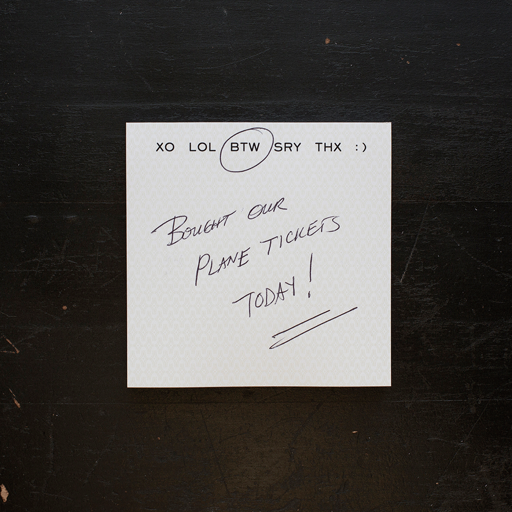 Texting Note Pad by Ancesserie - Country Club Prep