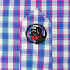 Goal Line Shirt in River Gingham by Southern Proper - Country Club Prep