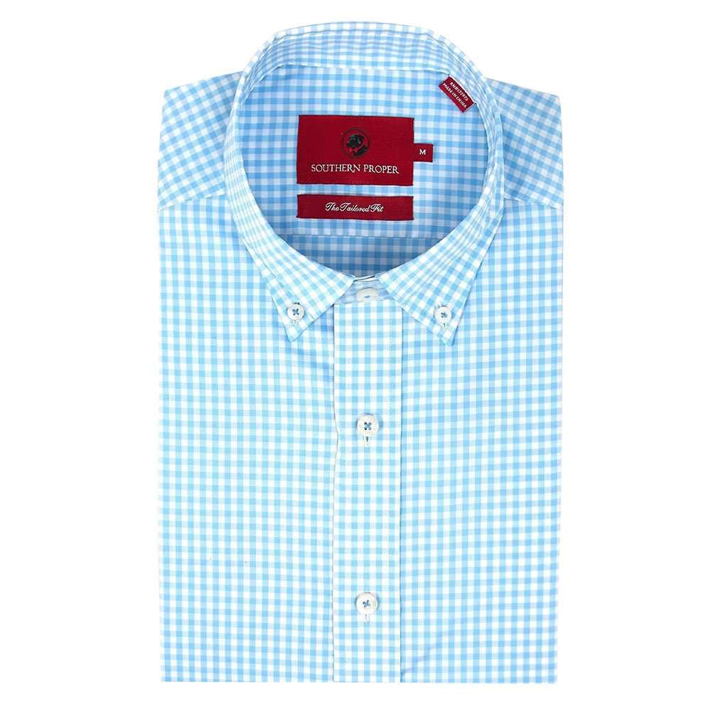 The Henning Button Down in Sky Blue by Southern Proper - Country Club Prep
