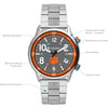 Clemson Outbacker 3-Hand Date Stainless Steel Watch by Columbia Sportswear - Country Club Prep