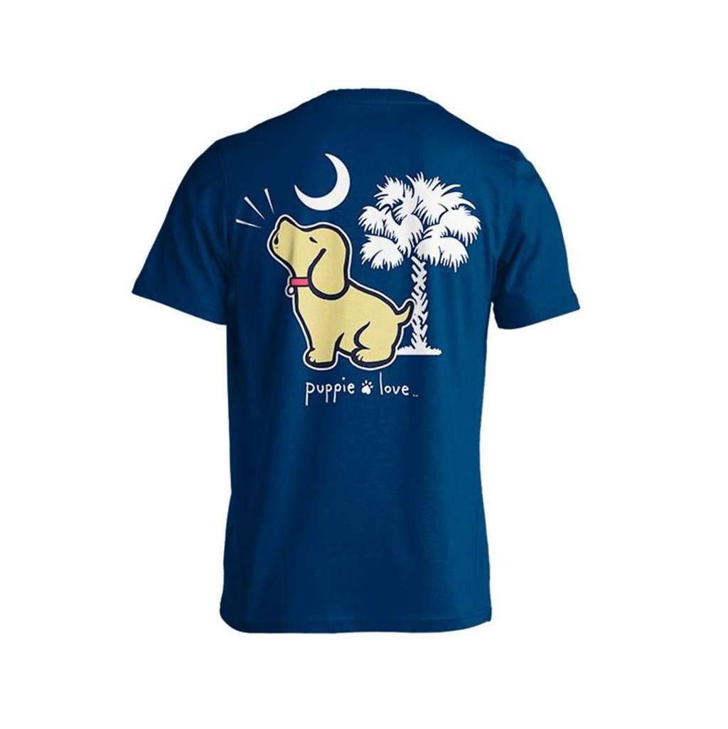 Howl at the Moon Pup Tee by Puppie Love - Country Club Prep