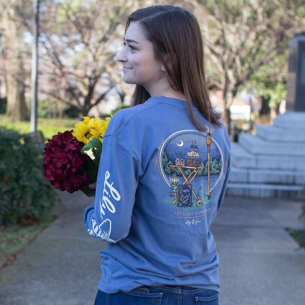 Get Toasted Long Sleeve Tee by Lily Grace - Country Club Prep