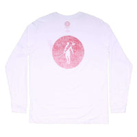 Coaster Long Sleeve Tee in White by Toes on the Nose - Country Club Prep