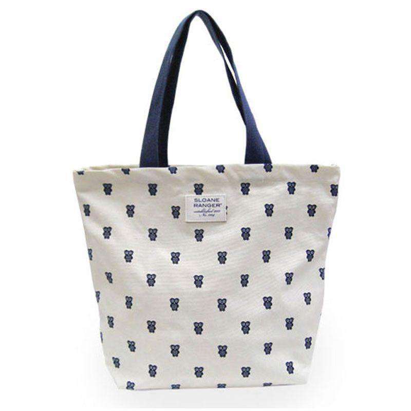 Blue Owl Tote by Sloane Ranger - Country Club Prep