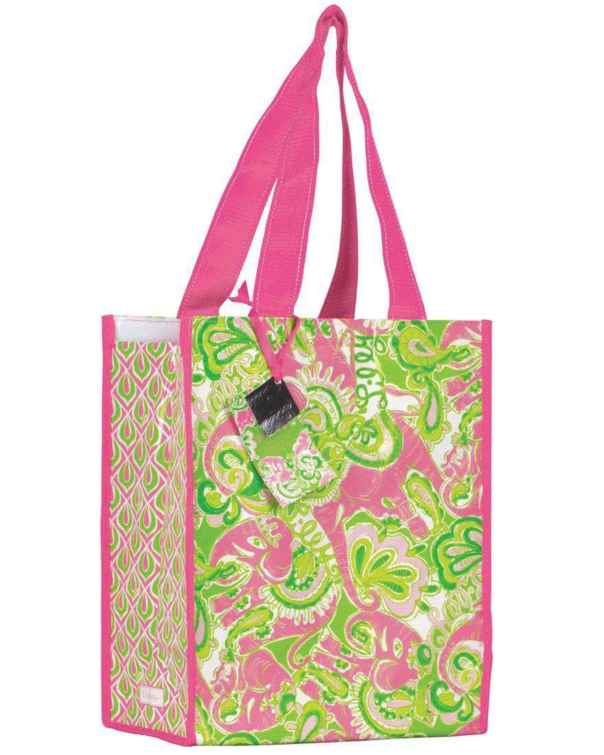 Insulated Market Tote in Chin Chin by Lilly Pulitzer - Country Club Prep
