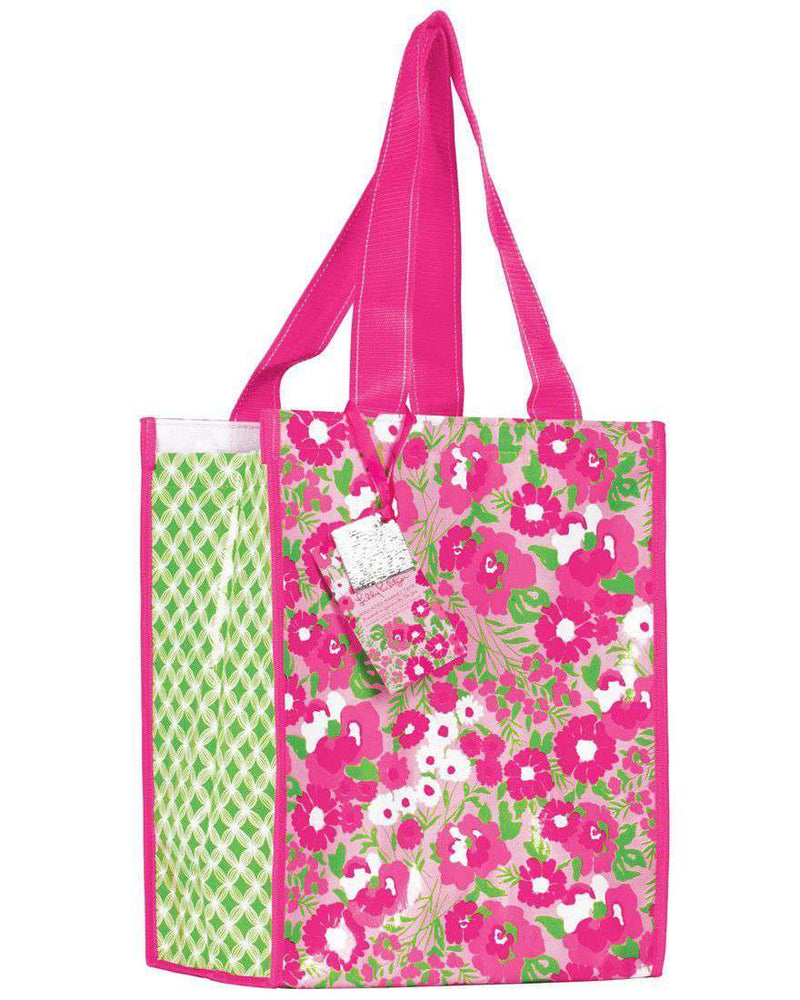 Insulated Market Tote in Garden by the Sea by Lilly Pulitzer - Country Club Prep