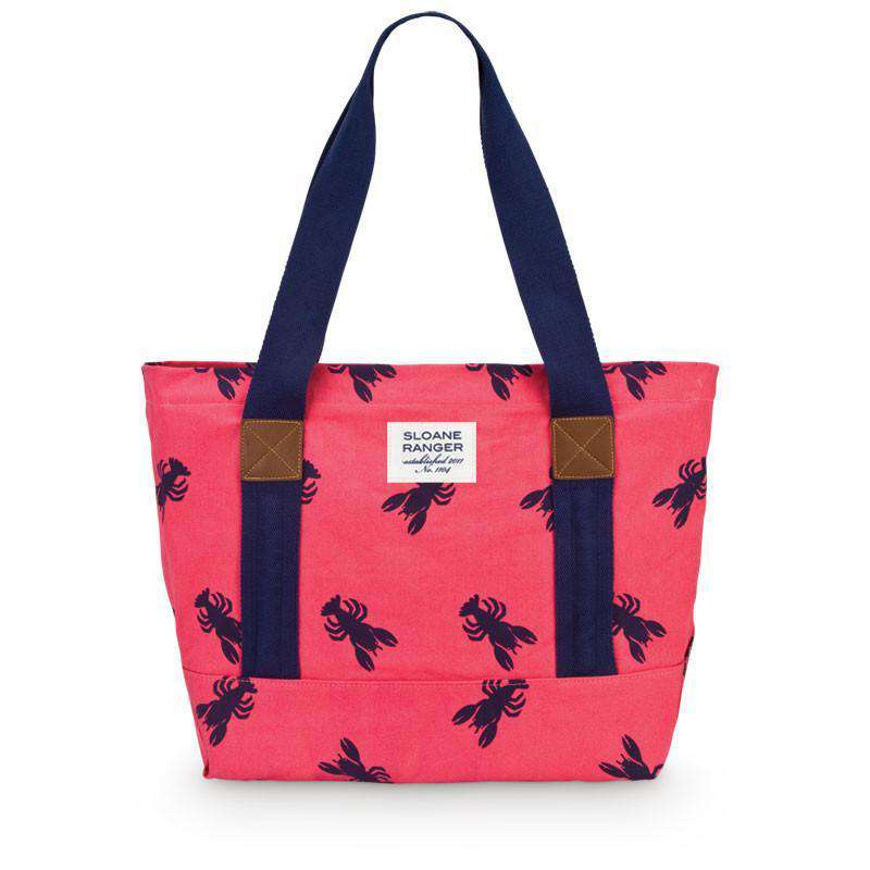 Lobster Tote Bag by Sloane Ranger - Country Club Prep