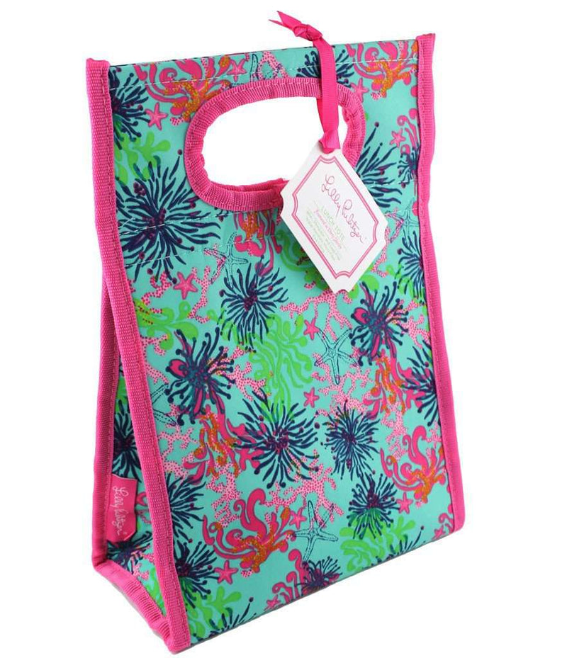 Lunch Tote in Dirty Shirley by Lilly Pulitzer - Country Club Prep