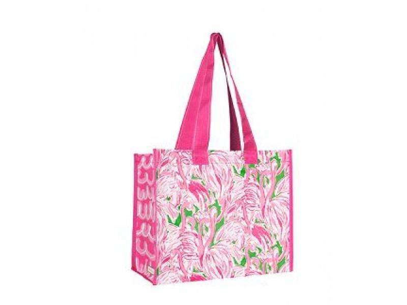 Market Tote in Pink Colony by Lilly Pulitzer - Country Club Prep