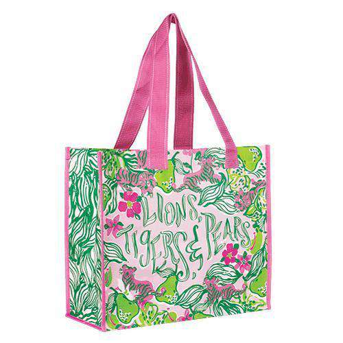 Market Tote in Tiger Lilly by Lilly Pulitzer - Country Club Prep