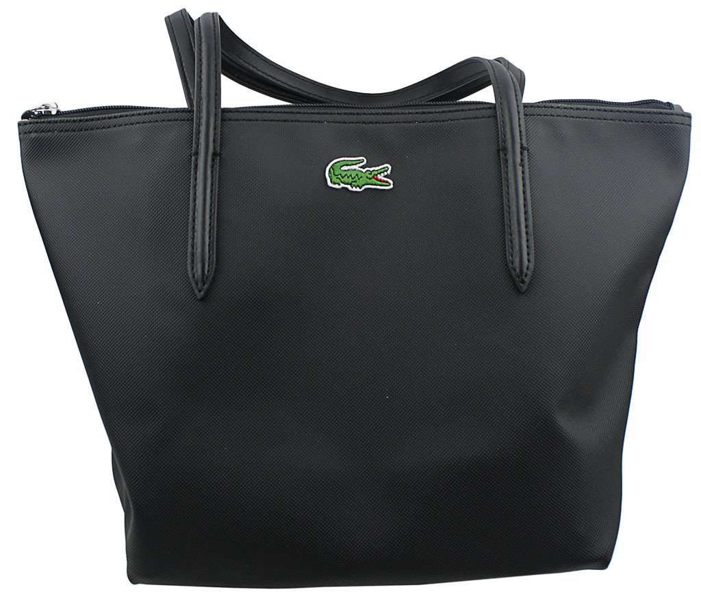 Medium Small Shopping Bag in Black by Lacoste - Country Club Prep
