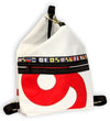 Sardinia Backpack in White With Random Number by Ella Vickers - Country Club Prep