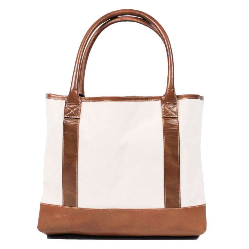 Seersucker Tote Bag in Light Pink by Lauren James - Country Club Prep