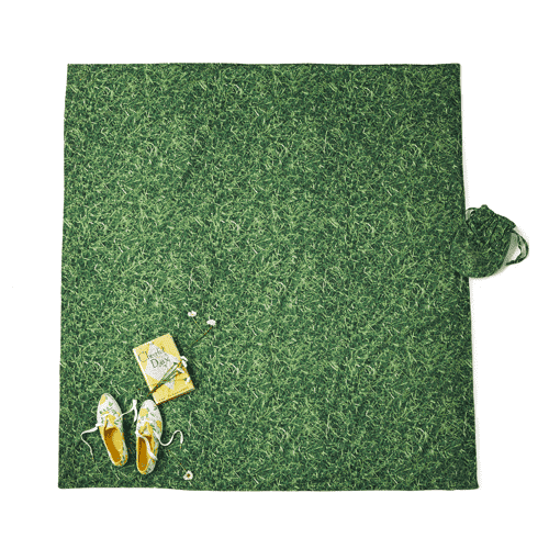 Picnic Blanket in Grass is Greener by Kate Spade New York - Country Club Prep