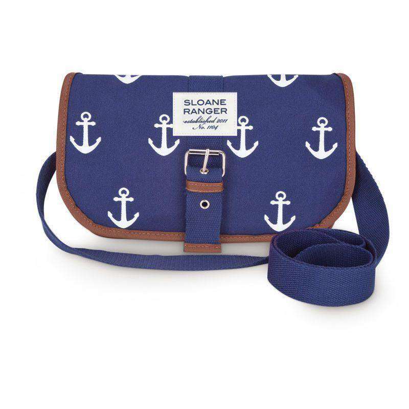 Anchor Saddle Crossbody Bag by Sloane Ranger - Country Club Prep