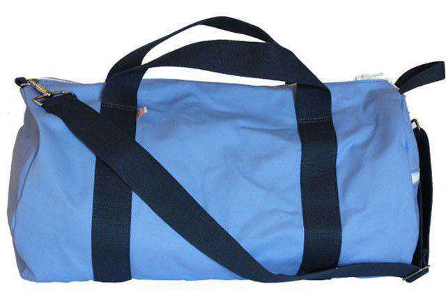 Biscayne Weekend Duffel in Blue by Hudson Sutler - Country Club Prep