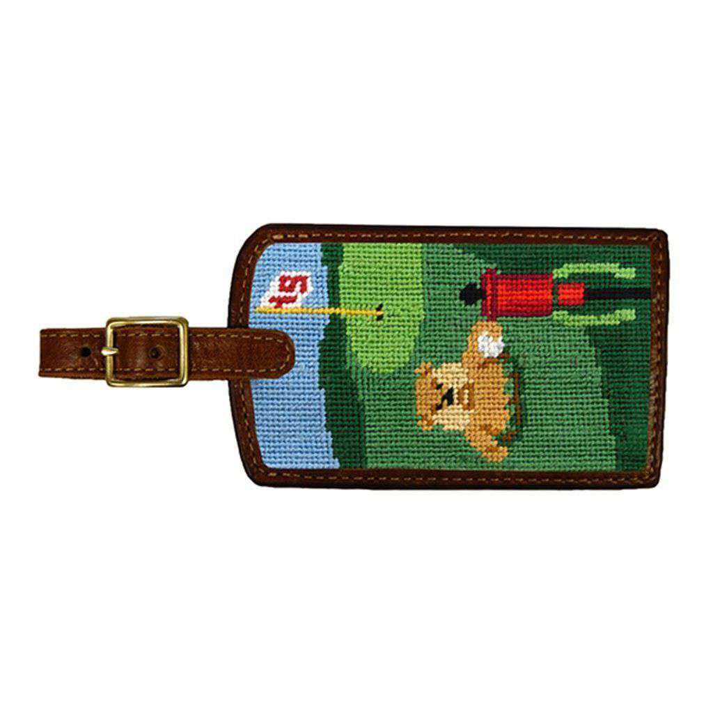 Caddyshack Needlepoint Luggage Tag by Smathers & Branson - Country Club Prep