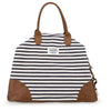 Denim Stripe Weekender by Sloane Ranger - Country Club Prep