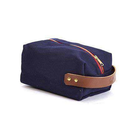 Duck Island Dopp Kit in Navy by Blue Claw Co. - Country Club Prep