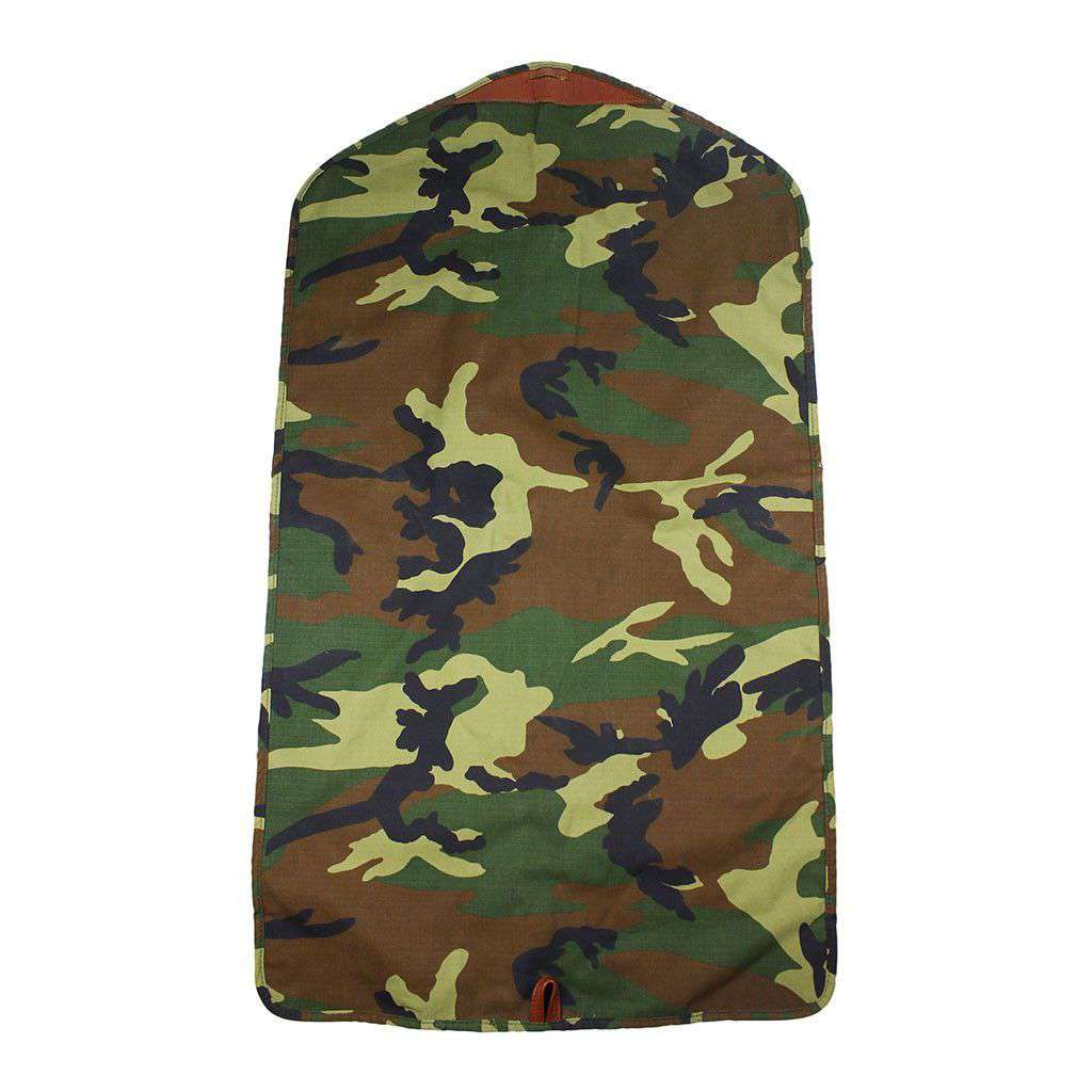 Garment Bag in Camouflage by Res Ipsa - Country Club Prep