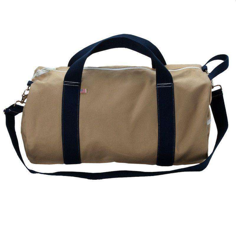 Hatteras Weekend Duffel in Khaki by Hudson Sutler - Country Club Prep