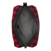 Jackson Toiletry Kit in Red and Black Italian Wool by Trask - Country Club Prep