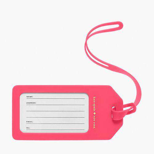Luggage Tag in Petula Stripe by Kate Spade New York - Country Club Prep