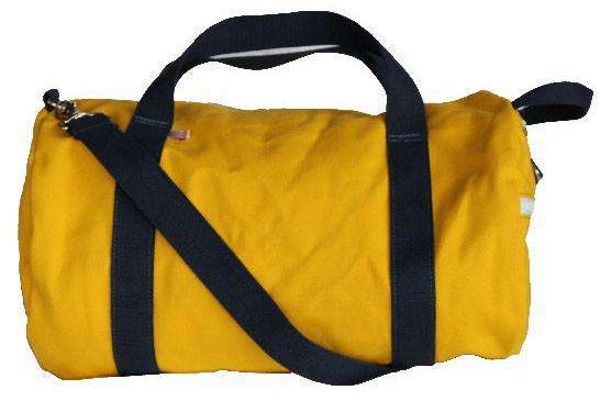 Oahu Commuter Duffel in Yellow by Hudson Sutler - Country Club Prep