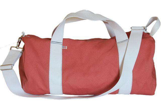 Sconset Commuter Duffel in Red by Hudson Sutler - Country Club Prep