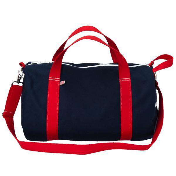 Yorktown Commuter Duffel in Midnight Navy by Hudson Sutler - Country Club Prep