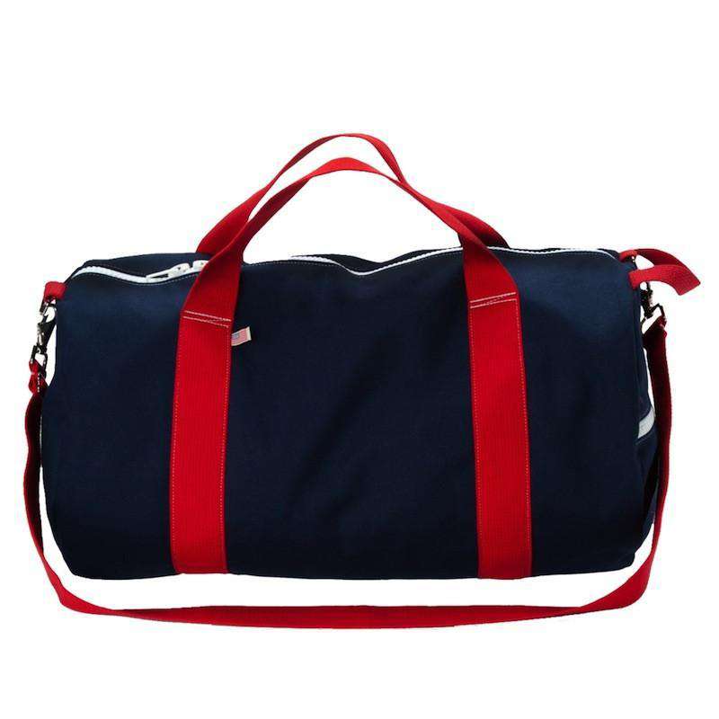 Yorktown Weekend Duffel in Midnight Navy by Hudson Sutler - Country Club Prep