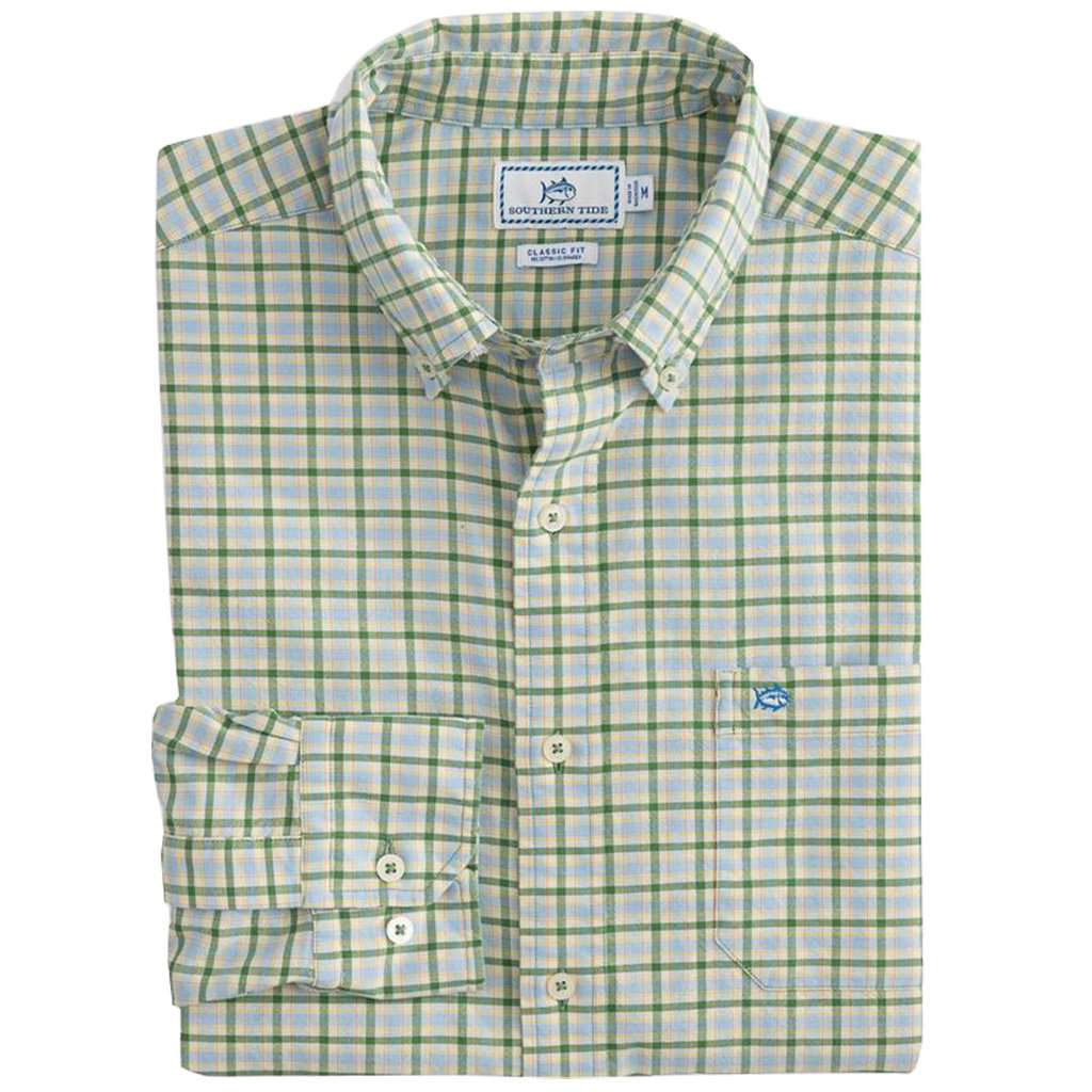 Estero Plaid Oxford Sport Shirt by Southern Tide - Country Club Prep