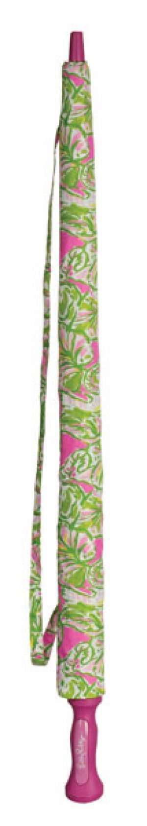 Large Umbrella in Elephant Ears by Lilly Pulitzer - Country Club Prep