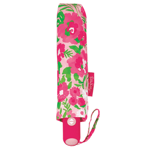 Travel Umbrella in Garden By the Sea by Lilly Pulitzer - Country Club Prep