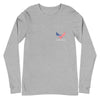 Raised Right Long Sleeve Tee by Full Time American - Country Club Prep