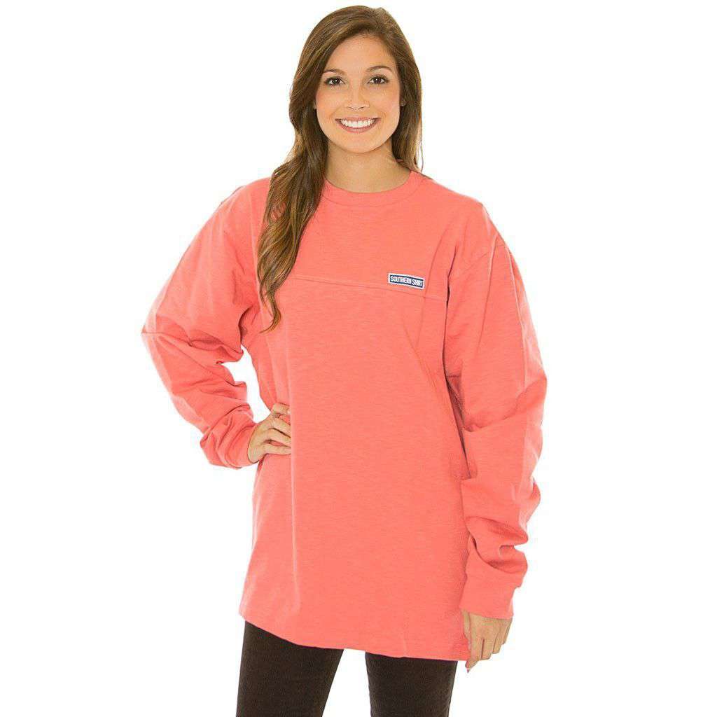 Cotton Club Pullover in Burnt Coral by The Southern Shirt Co. - Country Club Prep