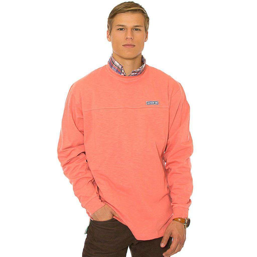 Cotton Club Pullover in Burnt Coral by The Southern Shirt Co. - Country Club Prep