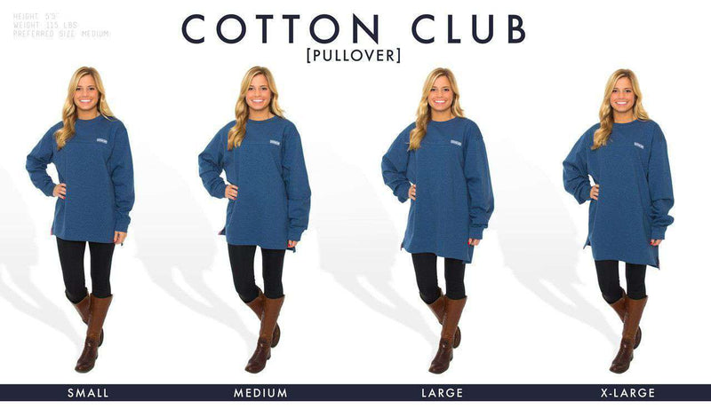 Cotton Club Pullover in Oxford Blue by The Southern Shirt Co. - Country Club Prep