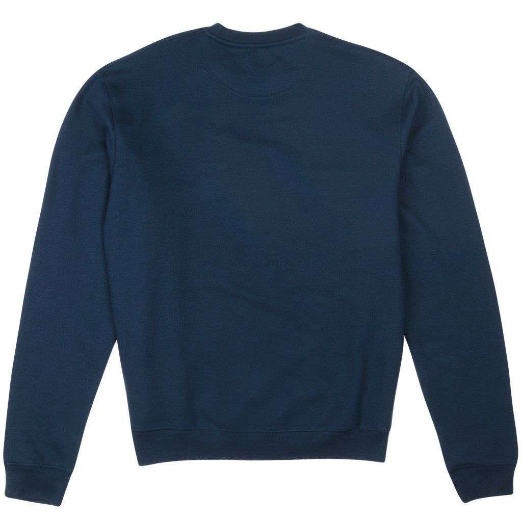 Intramural Hall of Fame Crewneck Sweatshirt in Navy by Rowdy Gentleman - Country Club Prep